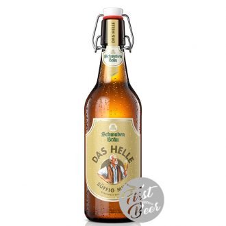 Bia Schwaben Bräu Das Helle 5.0% – Chai 500ml – Thùng 20 Chai