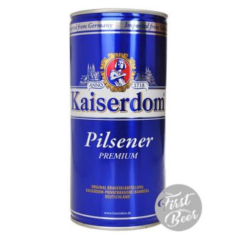 Bia Kaiserdom Pilsener 4.7% – Lon 1 Lit – Thùng 12 Lon