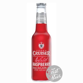 Rượu Trái Cây Vodka Cruiser Wild Raspberry 4,6% – Chai 275ml – Thùng 24 Chai