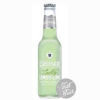 Rượu Trái Cây Vodka Cruiser Zesty Lemon & Lime 4,6% – Chai 275ml – Thùng 24 Chai