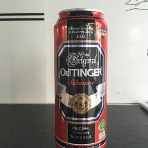 hương vị bia oettinger đen