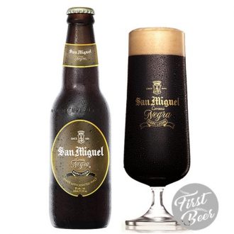 Bia San Miguel Dark Lager 5% – Chai 330ml – Thùng 24 Chai