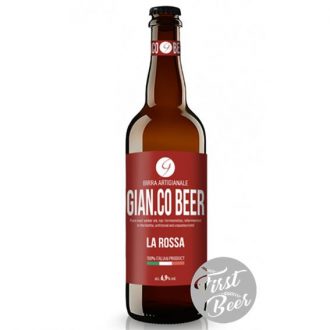 Bia GIAN.CO BEER La Rossa 6.9% - chai 750ml - Thùng 6 chai