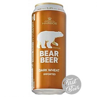 Bia Gấu Bear Beer Dark Wheat 5,4% – Lon 500ml – Thùng 24 Lon