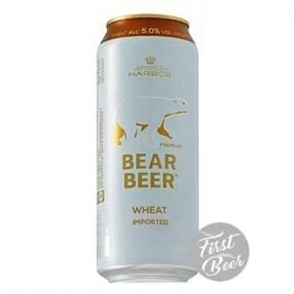 Bia Gấu Bear Beer Wheat 5% – Lon 500ml – Thùng 24 Lon