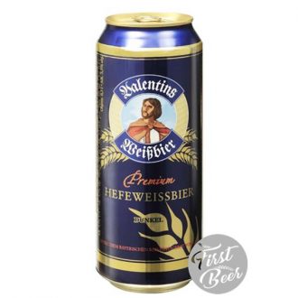 Bia Valentins Dunkel Hefeweissbier 5.3% – Lon 500ml – Thùng 24 Lon
