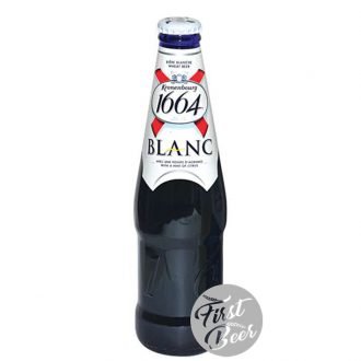 Bia Kronenbourg 1664 Blanc 5% – Chai 330ml – Thùng 24 Chai