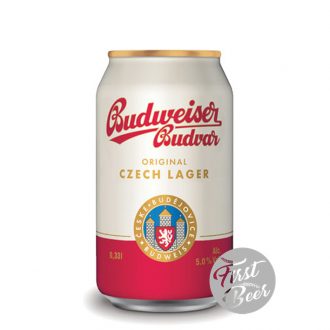 Bia Budweiser Budvar Original 5% – Lon 330ml – Thùng 24 Lon