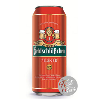 Bia Feldschloesschen Pilsner 4,9% – Lon 500 ml - Thùng 24 Lon