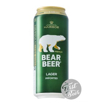Bia Gấu Bear Beer Premium Lager 5% – Lon 500ml – Thùng 24 Lon
