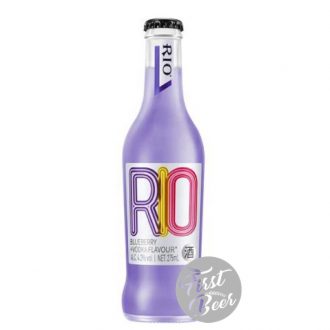 Rượu Cocktail Rio Blueberry Vodka 3.8% - Chai 275ml - Thùng 24 Chai