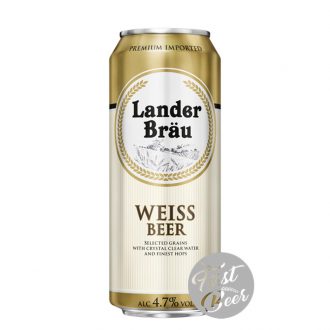 Bia Landerbrau Weissbeer 4.7% – Lon 500ml – Thùng 12 Lon