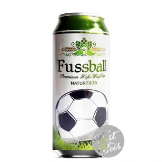 Bia Fussball Naturtrub 5.2% – Lon 500ml – Thùng 24 Lon