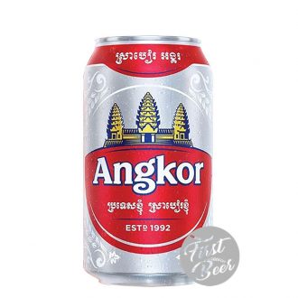 Bia Angkor 5.0% – Lon 330ml – Thùng 24 Lon