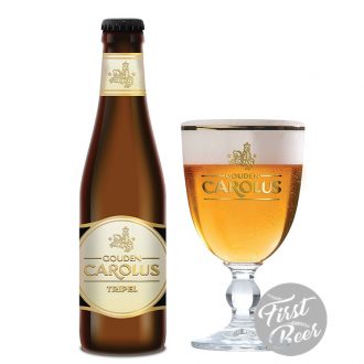 Bia Gouden Carolus Tripel 8.5% – Chai 330ml – Thùng 24 Chai