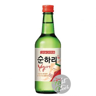Rượu Soju Chum Churum Yogurt 12% - Chai 360ml - Thùng 20 Chai