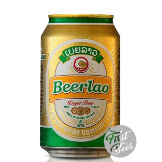 Bia Beerlao Lager 5% – Lon 330ml – Thùng 24 Lon