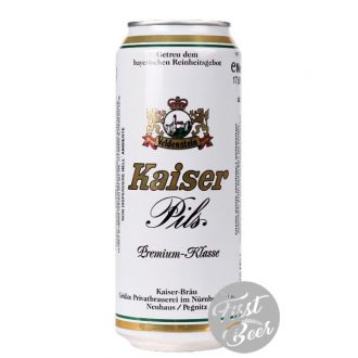 Bia Kaiser Pils 5.0% – Lon 500ml – Thùng 24 Lon