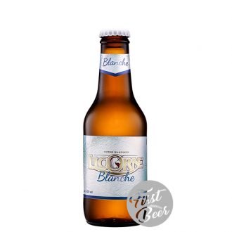 Bia Licorne Blanche 4.5% – Chai 250ml – Thùng 24 Chai