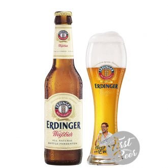 Bia Erdinger Weissbier 5.3% – Chai 330ml - Thùng 24 chai