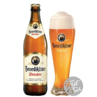 Bia Benediktiner Weissbier 5.4% – Chai 500ml - Thùng 12 chai