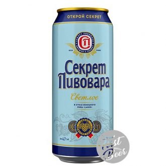 Bia Secret Pivovara 4.7% – Lon 450ml – Thùng 12 Lon