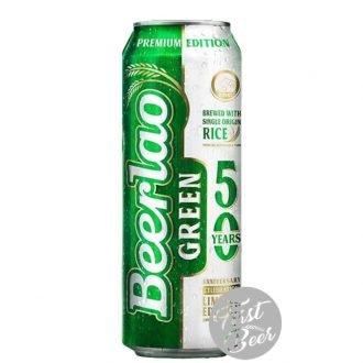 Bia Beerlao Green 4.6% – Lon 500ml – Thùng 24 Lon