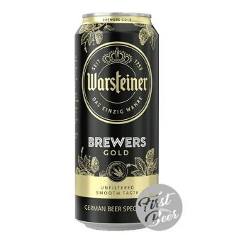 Bia Warsteiner Brew Gold 5.2% – Lon 500ml – Thùng 24 Lon