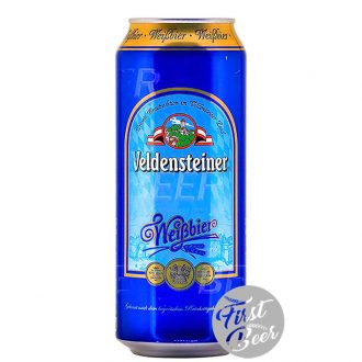 Bia Veldensteiner Weissbier 5.1% – Lon 500ml - Thùng 24 Lon