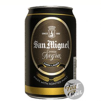 Bia San Miguel Dark Lager 5% – Lon 330ml – Thùng 24 Lon