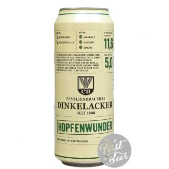 Bia Dinkelacker Hopfenwunder 5.0% – Lon 500ml – Thùng 24 Lon